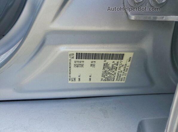 1N4AA6AP9JC392577 2018 NISSAN MAXIMA Silver Вид підкапотного простору