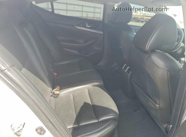 1N4AA6AP9JC392577 2018 NISSAN MAXIMA Silver Вид задніх сидінь