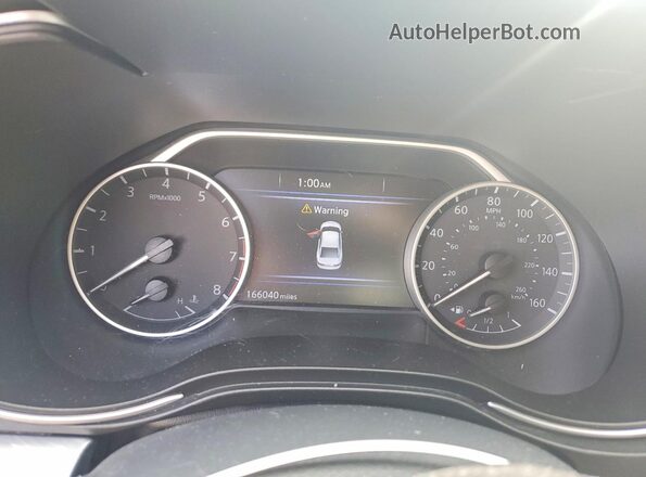 1N4AA6AP9JC392577 2018 NISSAN MAXIMA Silver Вид щитка приладів