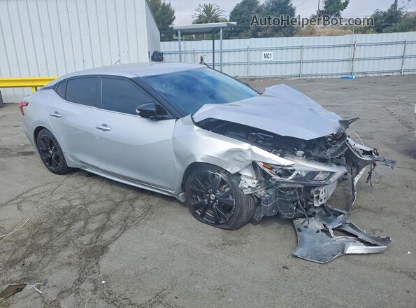1N4AA6AP9JC392577 2018 NISSAN MAXIMA Silver Передня права чверть
