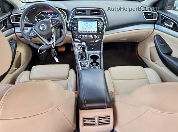 1N4AA6APXGC449216 2016 NISSAN MAXIMA Burgundy Vista del salpicadero