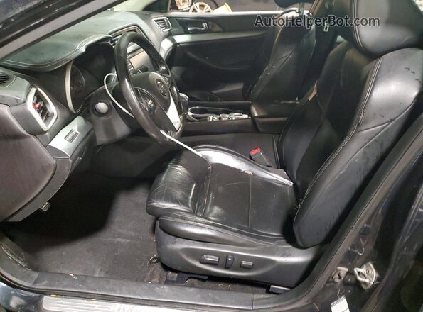 1N4AA6APXGC905764 2016 NISSAN MAXIMA Blue Widok wnętrza z przodu
