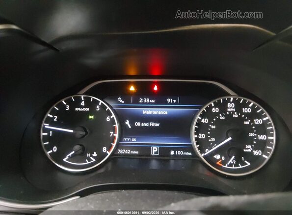 1N4AA6APXGC906574 2016 NISSAN MAXIMA White Հետևի նստատեղերի տեսք