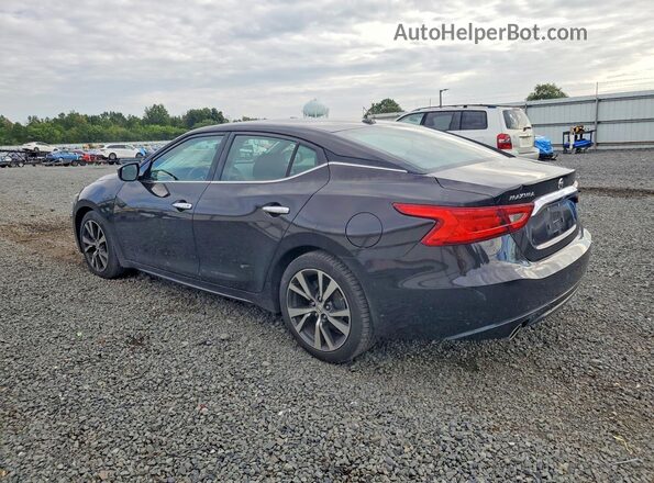 1N4AA6APXHC360103 2017 NISSAN MAXIMA Gray Trasero izquierdo