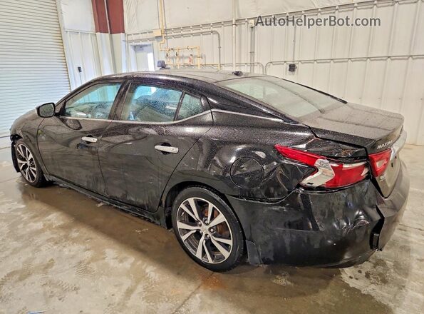 1N4AA6APXHC391304 2017 NISSAN MAXIMA Черный Задняя левая четверть