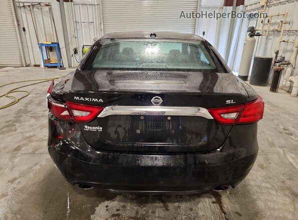 1N4AA6APXHC391304 2017 NISSAN MAXIMA Черный Вид сзади