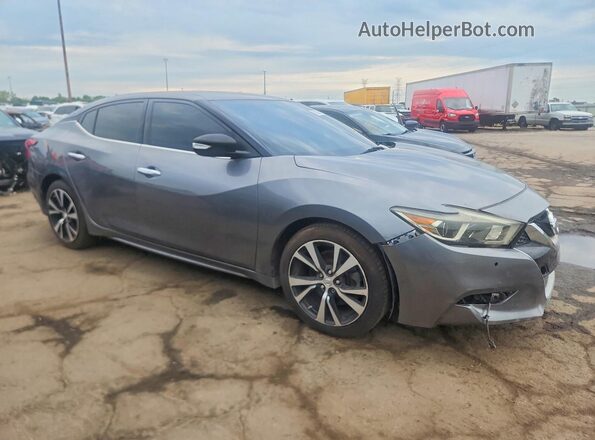 1N4AA6APXJC388960 2018 NISSAN MAXIMA Gray Առջևի աջ