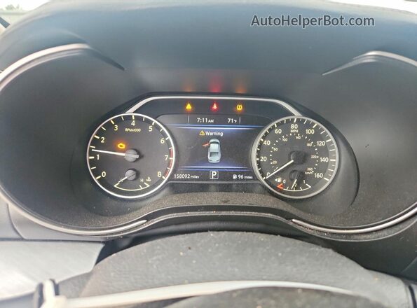 1N4AA6APXJC388960 2018 NISSAN MAXIMA Gray Սարքավորումների վահանակի տեսք