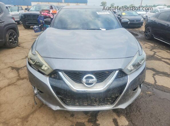 1N4AA6APXJC388960 2018 NISSAN MAXIMA Gray Դիմացի տեսք