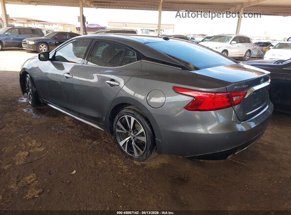 1N4AA6APXJC393205 2018 NISSAN MAXIMA Gray უკანა მარცხენა