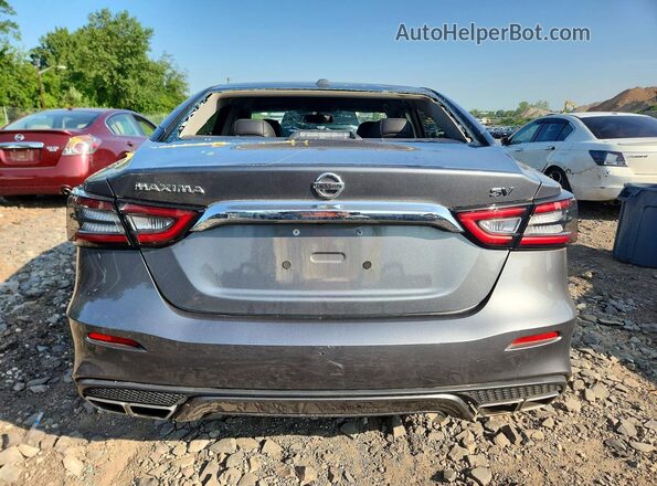 1N4AA6AV9KC366786 2019 NISSAN MAXIMA Серый Вид сзади