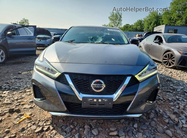 1N4AA6AV9KC366786 2019 NISSAN MAXIMA Серый Вид спереди