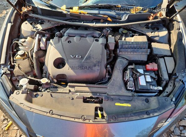 1N4AA6AV9KC366786 2019 NISSAN MAXIMA Серый Вид задней части салона
