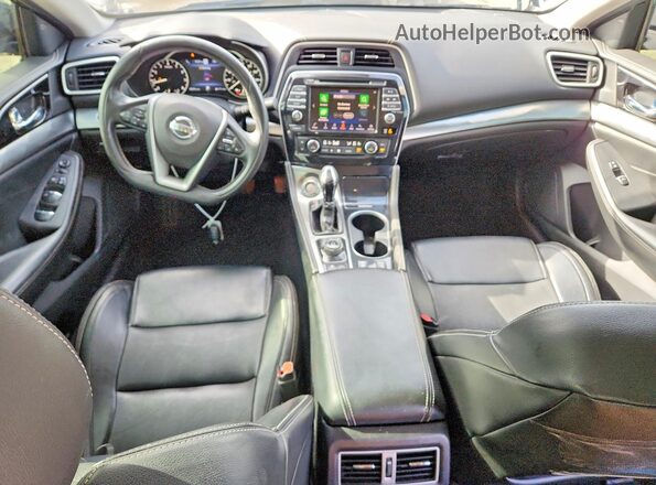 1N4AA6CV8MC514071 2021 NISSAN MAXIMA Gray Вид панелі приладів