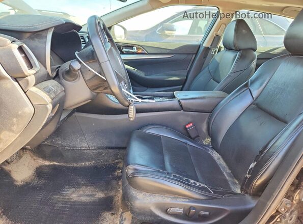 1N4AA6DV2LC379957 2020 NISSAN MAXIMA Черный Вид салона спереди