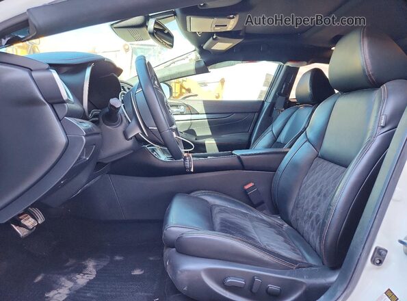 1N4AA6EV1MC510893 2021 NISSAN MAXIMA White Front interior view