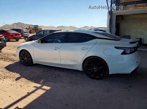 1N4AA6EV1MC510893 2021 NISSAN MAXIMA White Rear left