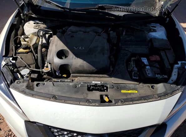1N4AA6EV1MC510893 2021 NISSAN MAXIMA White Rear interior view