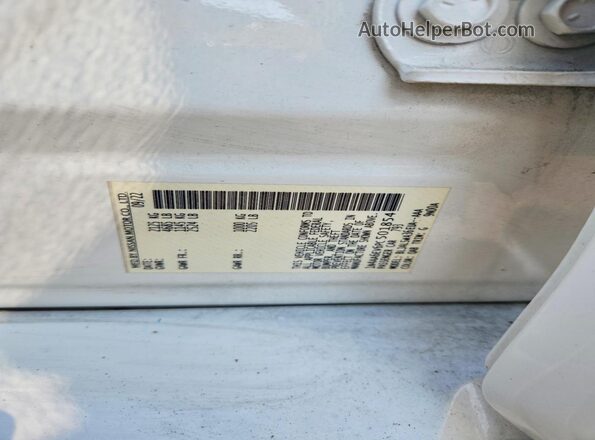 1N4AA6EV6PC501854 2023 NISSAN MAXIMA White Widok komory silnika