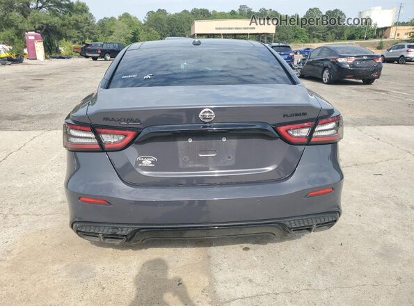 1N4AA6FV0MC501441 2021 NISSAN MAXIMA Charcoal Widok z tyłu