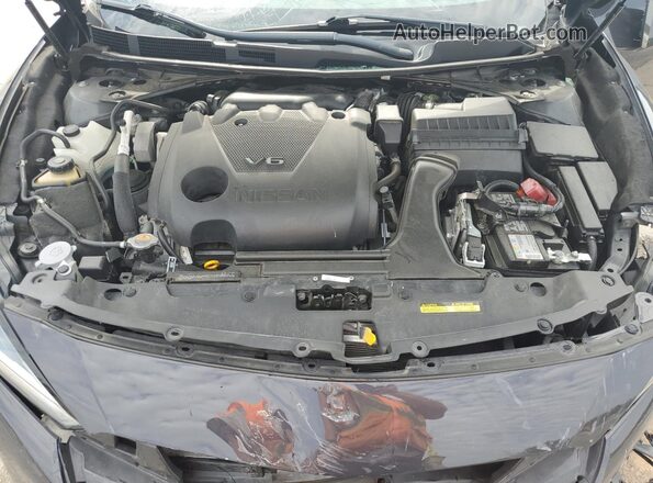 1N4AA6FV0MC501441 2021 NISSAN MAXIMA Charcoal Widok wnętrza z tyłu
