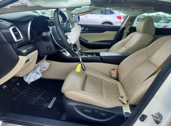 1N4AA6FV0PC501105 2023 NISSAN MAXIMA White Vista interior delantera
