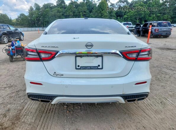 1N4AA6FV0PC501105 2023 NISSAN MAXIMA White Vista trasera