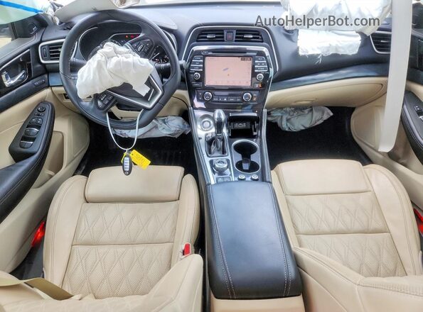 1N4AA6FV0PC501105 2023 NISSAN MAXIMA White Vista del salpicadero