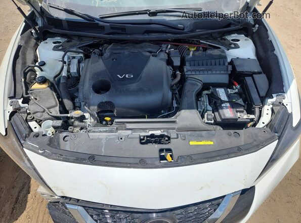 1N4AA6FV0PC501105 2023 NISSAN MAXIMA White Vista interior trasera
