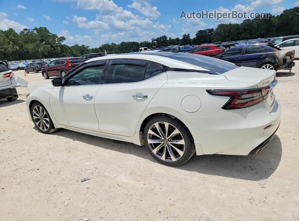 1N4AA6FV6MC508314 2021 NISSAN MAXIMA Белый Задняя левая четверть