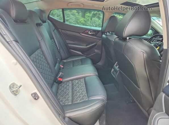 1N4AA6FV6MC508314 2021 NISSAN MAXIMA Белый Вид задних сидений