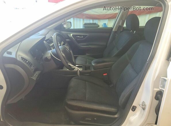 1N4AL3AP0GC127841 2016 NISSAN ALTIMA White Вид салону спереду