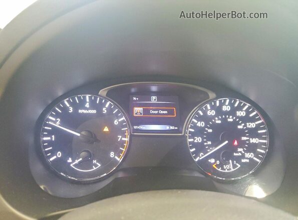 1N4AL3AP0GC127841 2016 NISSAN ALTIMA White Вид щитка приладів