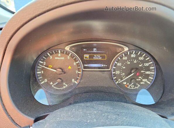 1N4AL3AP0GC175601 2016 NISSAN ALTIMA Gray Instrument cluster view