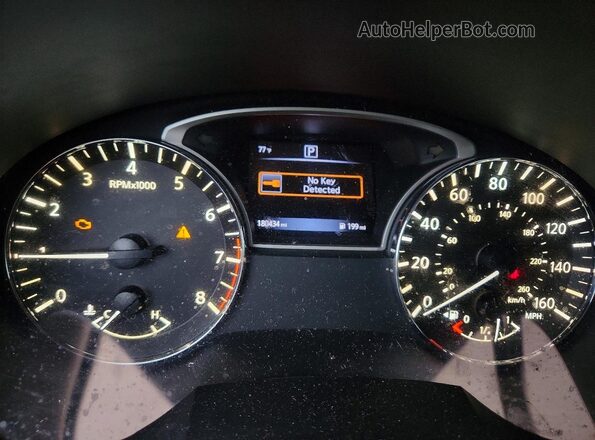 1N4AL3AP0GN385880 2016 NISSAN ALTIMA Silver Instrument cluster view