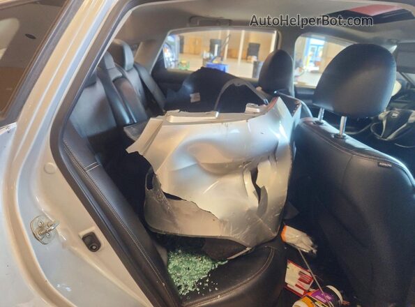 1N4AL3AP0HC200806 2017 NISSAN ALTIMA Silver Widok tylnych siedzeń