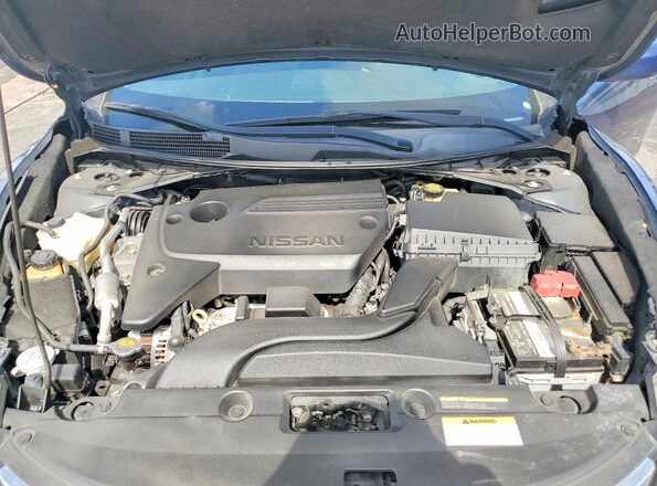 1N4AL3AP0HC230758 2017 NISSAN ALTIMA Blue Widok wnętrza z tyłu