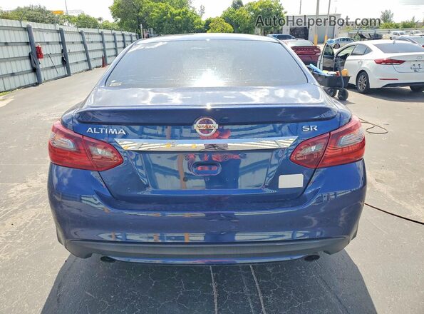 1N4AL3AP0HC230758 2017 NISSAN ALTIMA Blue Widok z tyłu