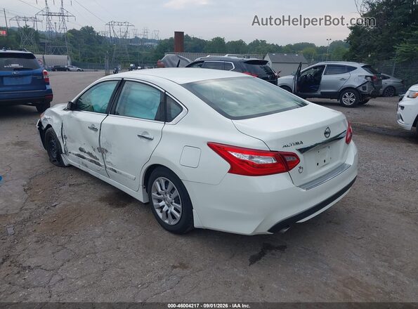 1N4AL3AP0HC261153 2017 NISSAN ALTIMA Белый Задняя левая четверть