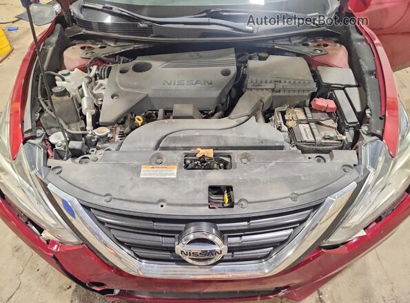 1N4AL3AP0HC270872 2017 NISSAN ALTIMA Red Вид задньої частини салону
