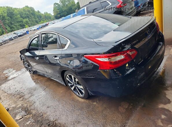 1N4AL3AP1GC180158 2016 NISSAN ALTIMA Черный Задняя левая четверть