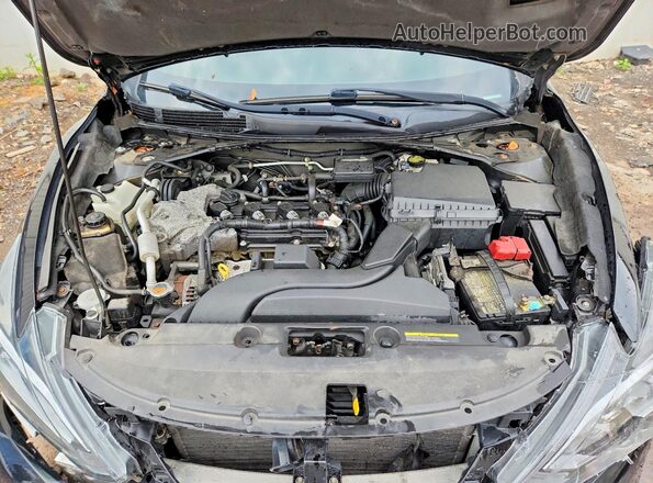 1N4AL3AP1GC180158 2016 NISSAN ALTIMA Черный Вид задней части салона
