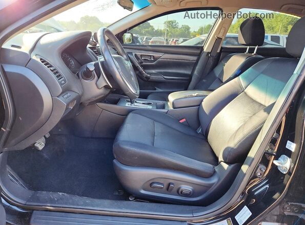 1N4AL3AP1GC180158 2016 NISSAN ALTIMA Черный Вид салона спереди