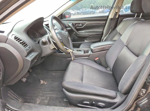 1N4AL3AP1GC212154 2016 NISSAN ALTIMA Black Widok wnętrza z przodu