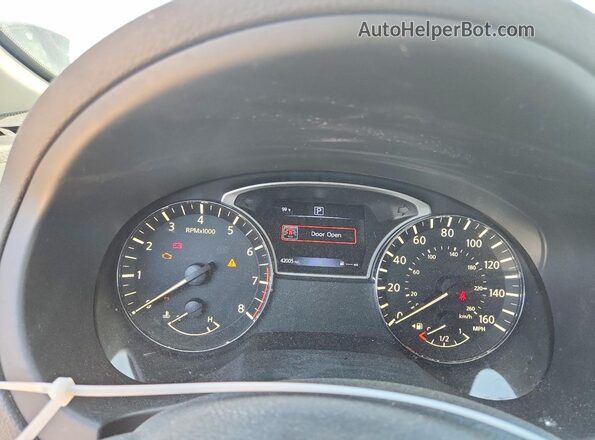 1N4AL3AP1GN319581 2016 NISSAN ALTIMA Gray Սարքավորումների վահանակի տեսք