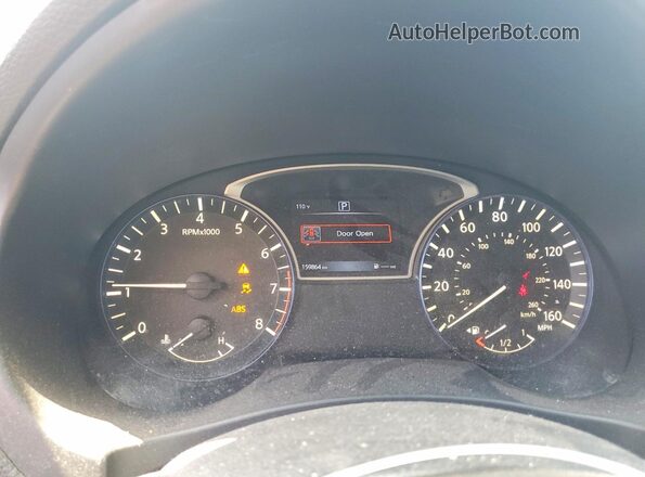1N4AL3AP1GN345114 2016 NISSAN ALTIMA Black Widok zestawu wskaźników