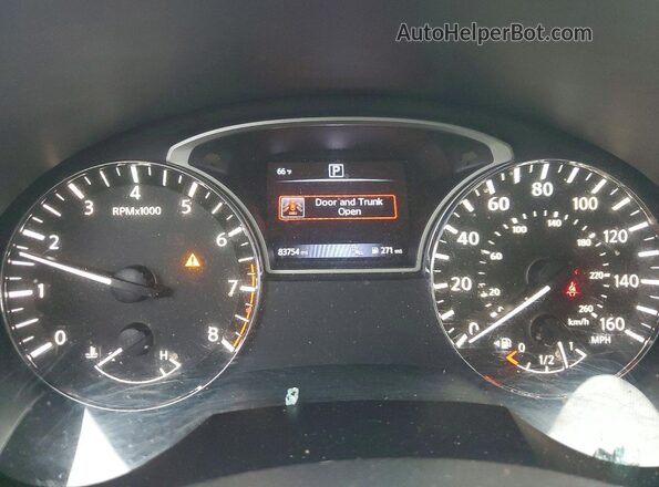 1N4AL3AP1HC109141 2017 NISSAN ALTIMA Серый Вид щитка приборов