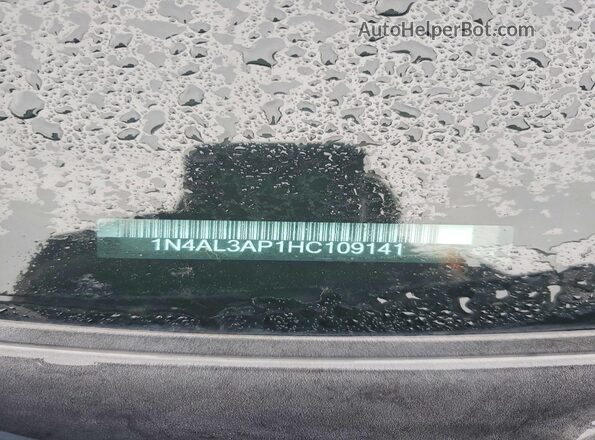 1N4AL3AP1HC109141 2017 NISSAN ALTIMA Серый Вид подкапотного пространства