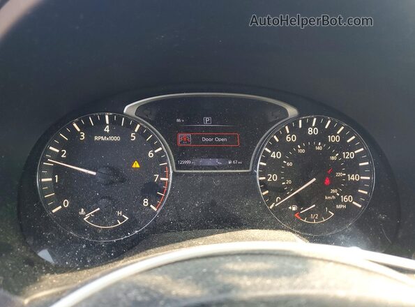 1N4AL3AP1HC148117 2017 NISSAN ALTIMA Gray Вид щитка приладів