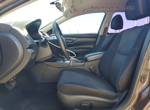 1N4AL3AP1HN313619 2017 NISSAN ALTIMA Tan Widok wnętrza z przodu